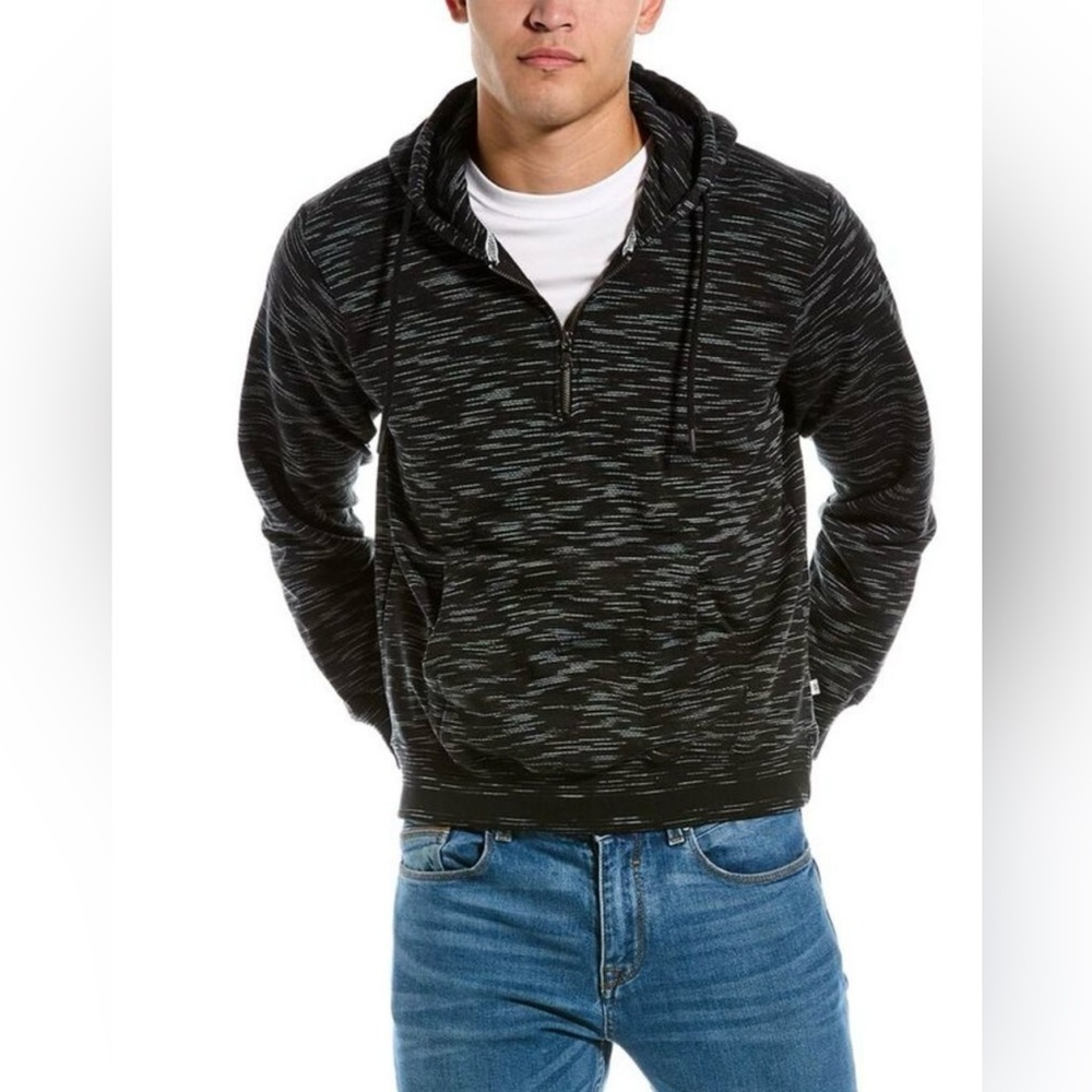 Svrn Code Mens Sovereign Code Ezra Hoodie, Black size Medium